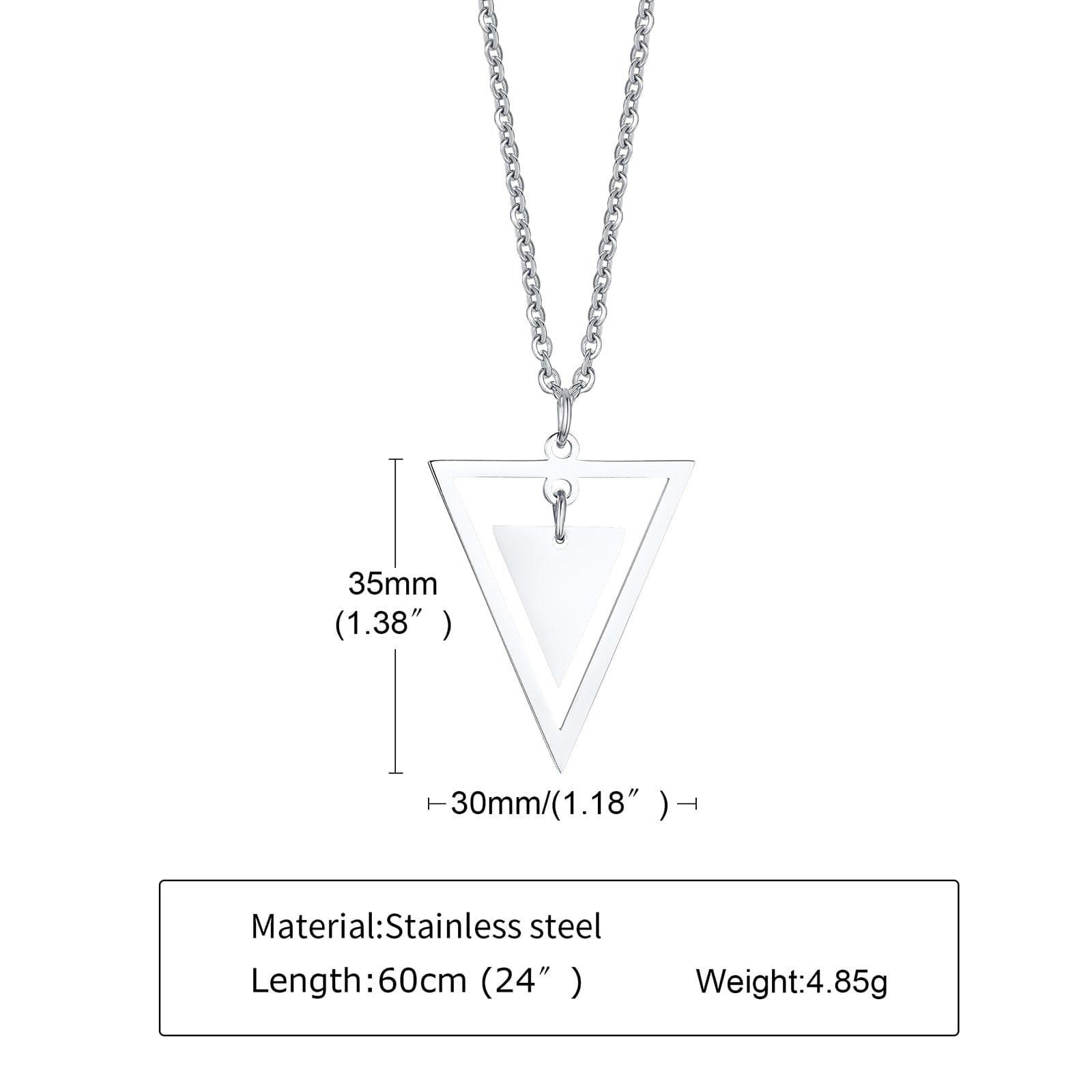 Jason stainless steel necklace - VERSO QUALITY MATERIALS