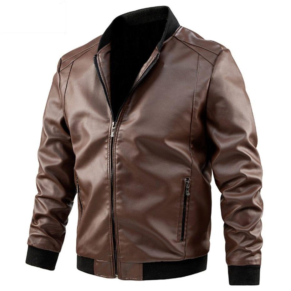 Jaxon leather coat (Plus sizes) - VERSO QUALITY MATERIALS