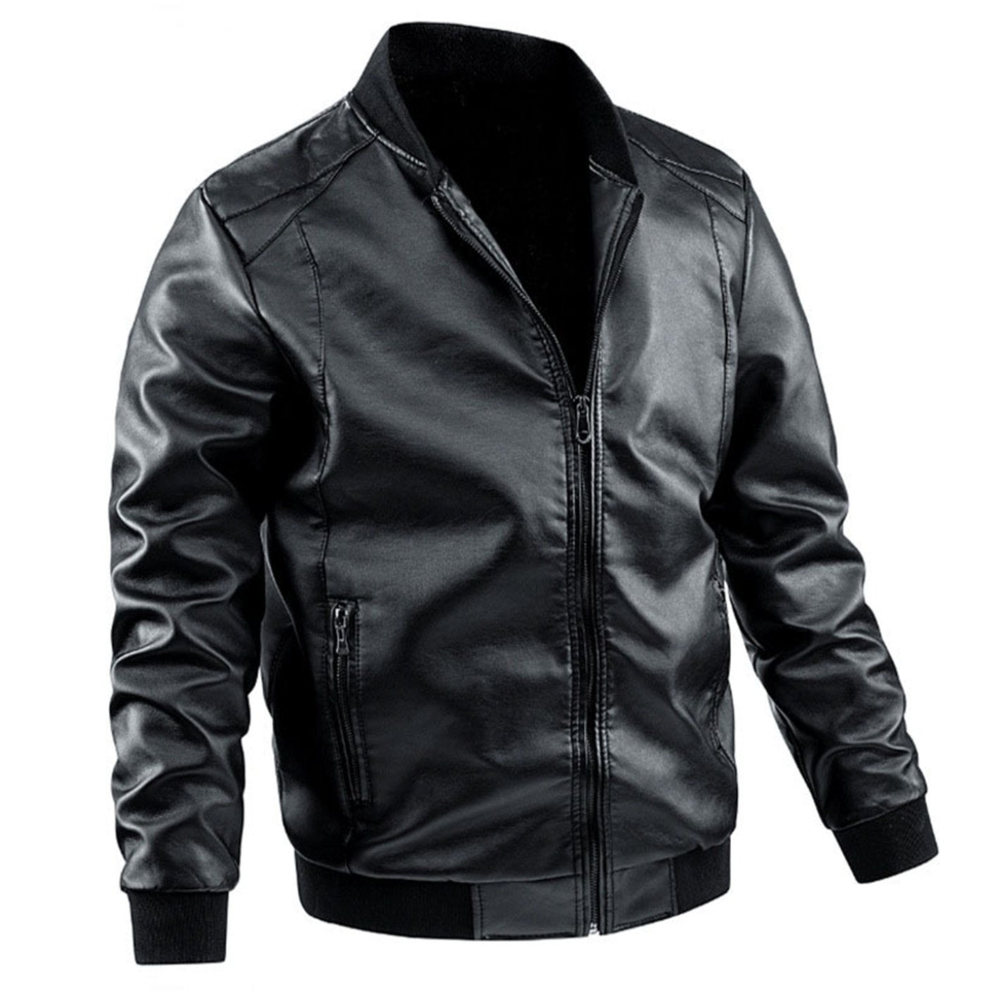 Jaxon leather coat (Plus sizes) - VERSO QUALITY MATERIALS