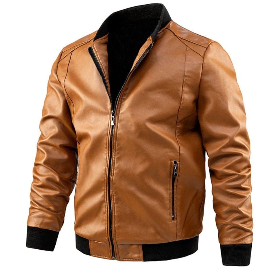 Jaxon leather coat (Plus sizes) - VERSO QUALITY MATERIALS
