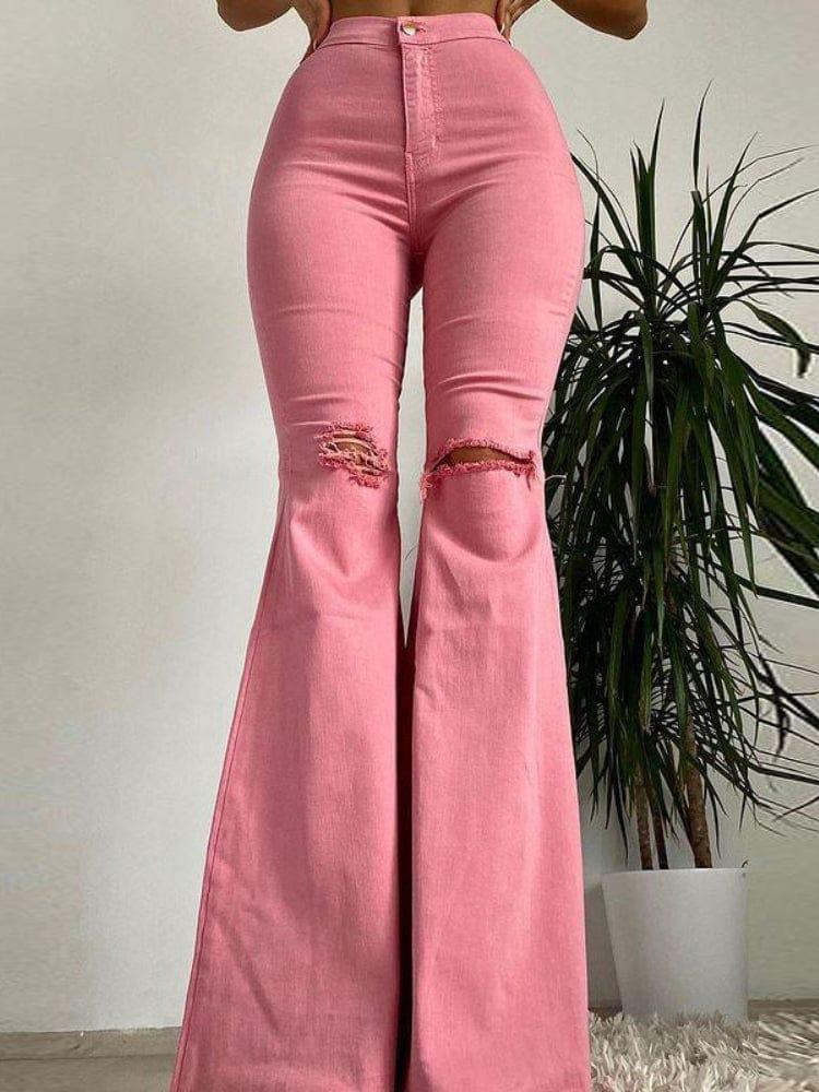 Jazmin 70's jenas versoqualitymaterials Pink L 