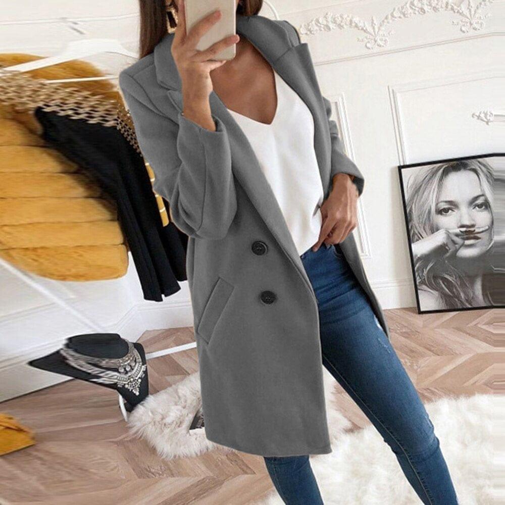 Jessica coat (Plus sizes) - VERSO QUALITY MATERIALS