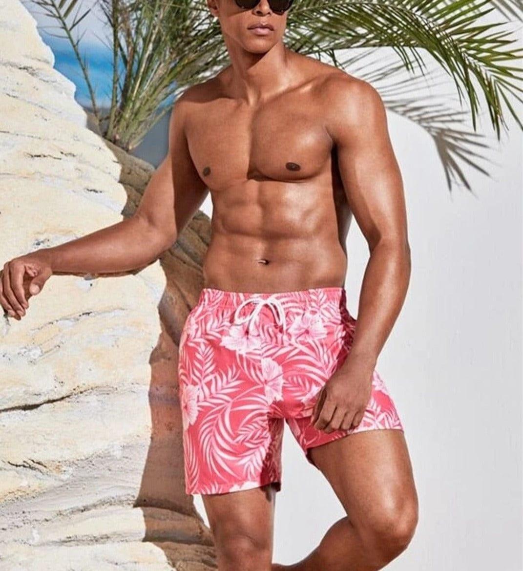 Jonathan short swim trunks (Plus sizes) Verso Pink S 