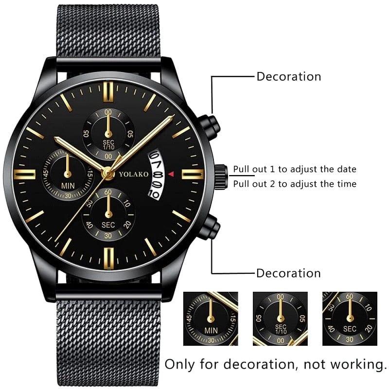 Julian men watch - VERSO QUALITY MATERIALS