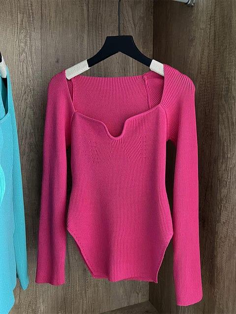 Juliet long sleeve shirt VERSO QUALITY MATERIALS Rose Red One Size 