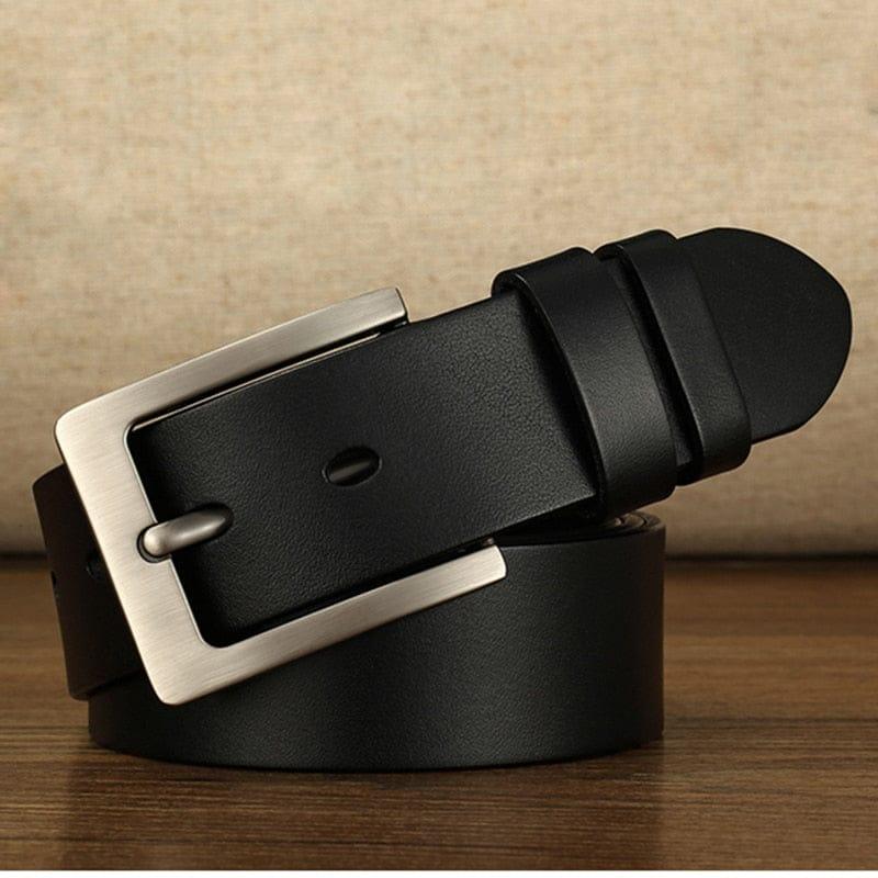 Kai leather belt Verso Black 105cm 