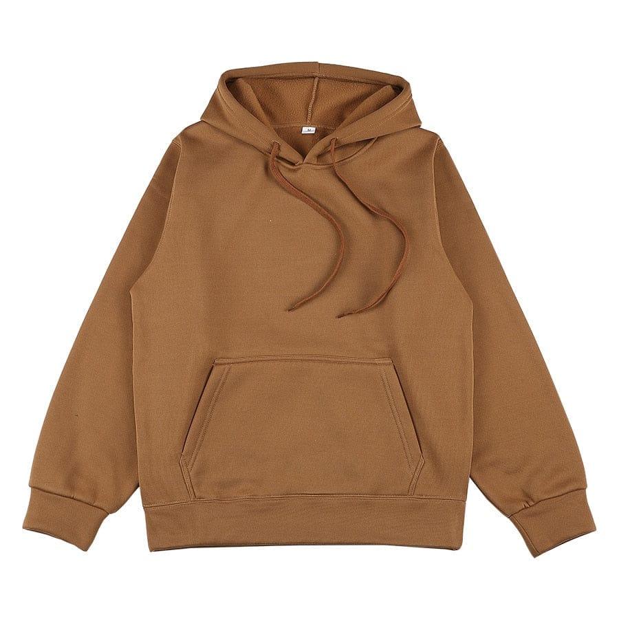 Kai unisex hoodie Verso Brown S 