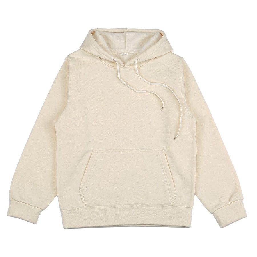 Kai unisex hoodie Verso Creame S 