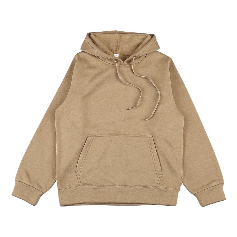 Kai unisex hoodie Verso Khaki S 