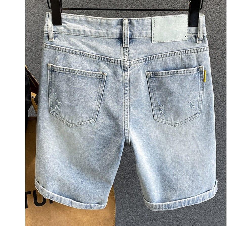 Karter denim shorts Verso 