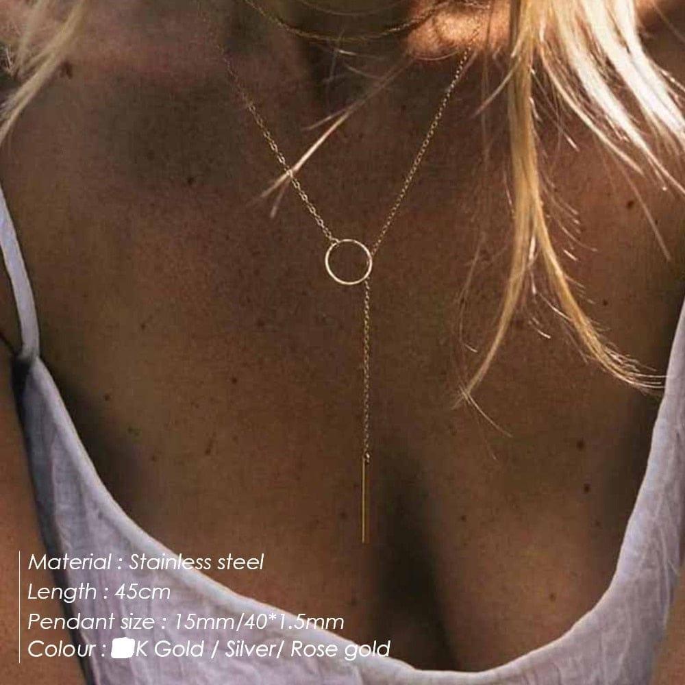 Kate stainless steel necklace - VERSO QUALITY MATERIALS