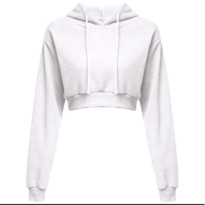 Kylee crooped hoodie - VERSO QUALITY MATERIALS