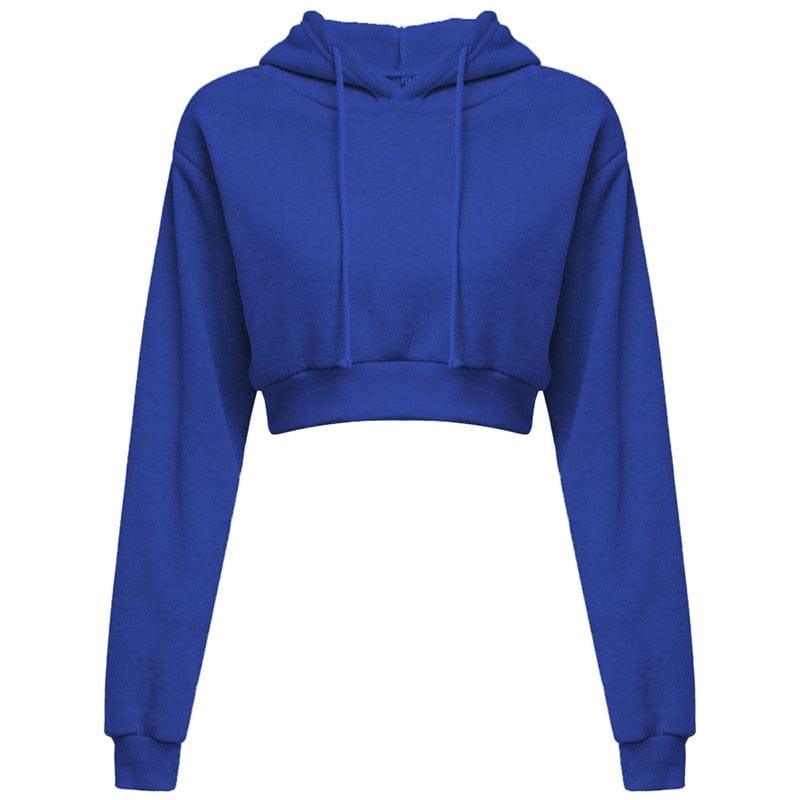 Kylee crooped hoodie - VERSO QUALITY MATERIALS