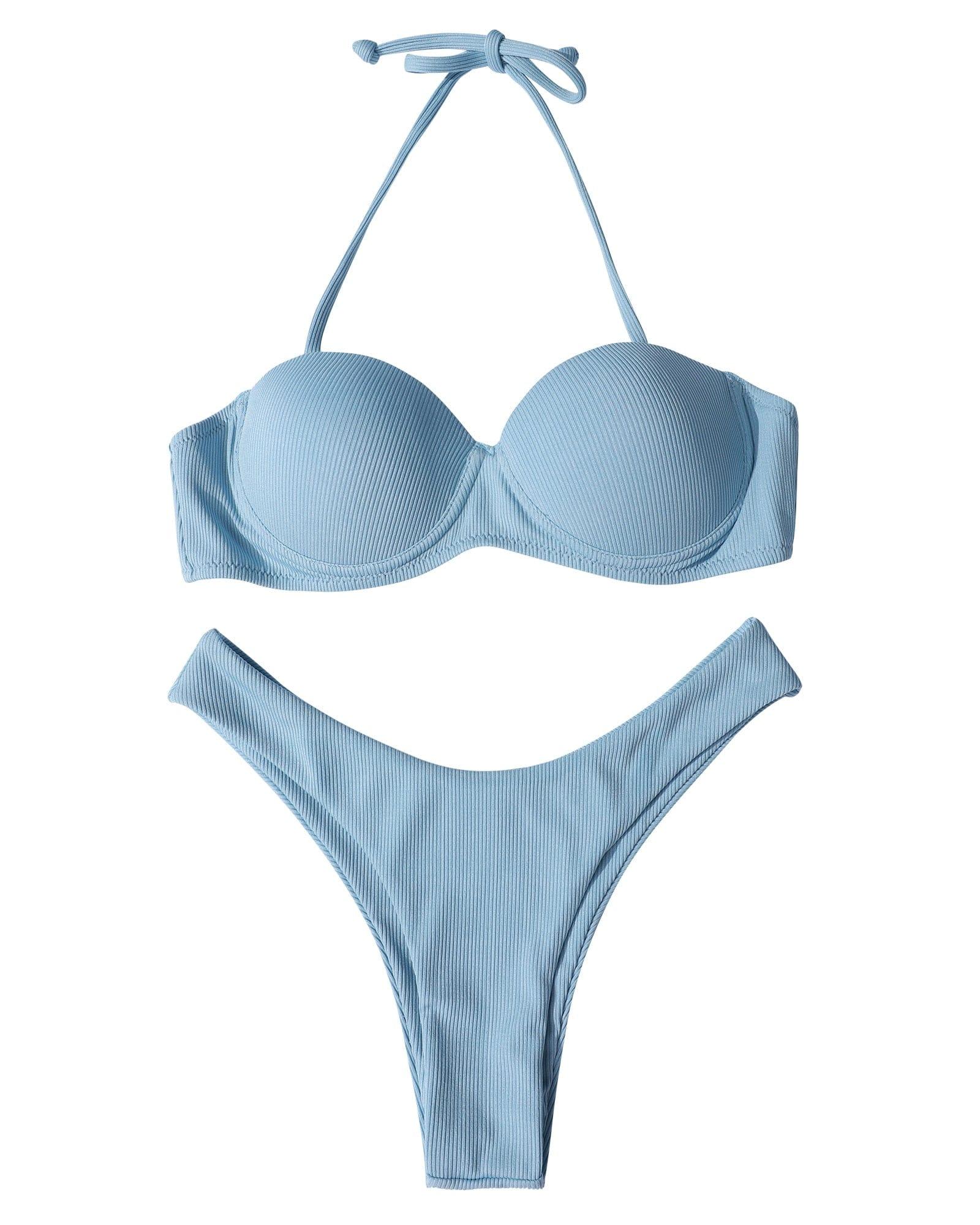 Kylie bikini swimsuit Verso Sky blue S 