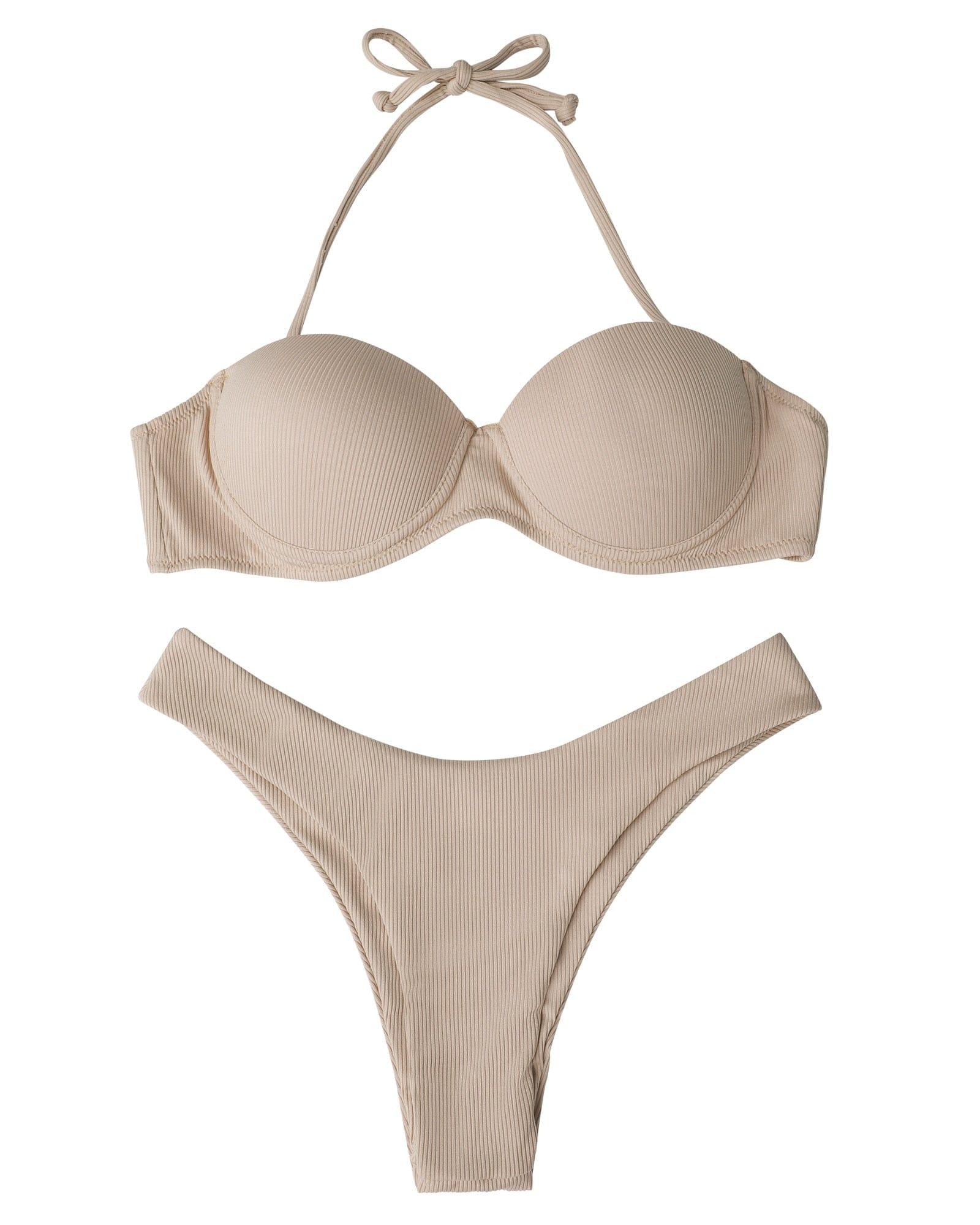 Kylie bikini swimsuit Verso White S 