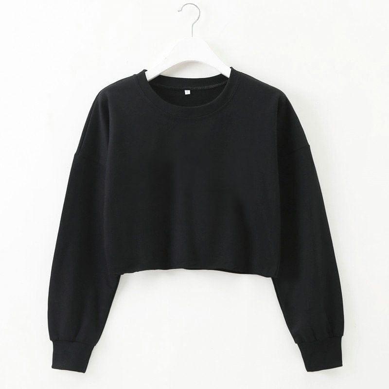 Laney cropped sweatshirt - VERSO QUALITY MATERIALS