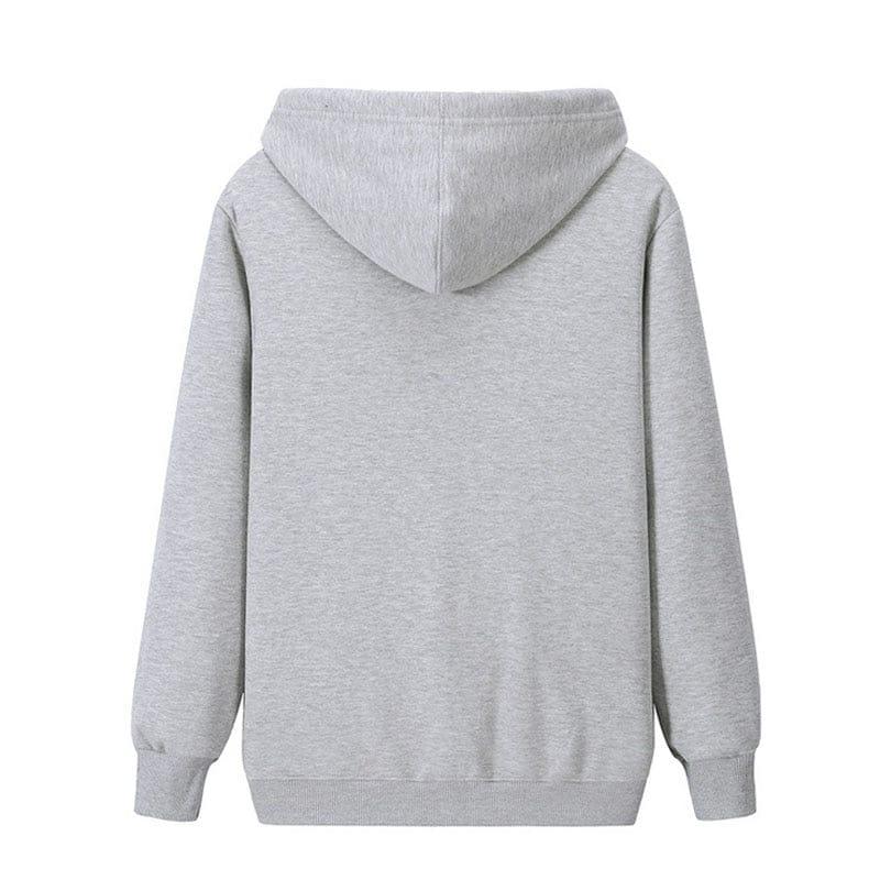 Larry classic zip up hoodie (Plus sizes) - VERSO QUALITY MATERIALS