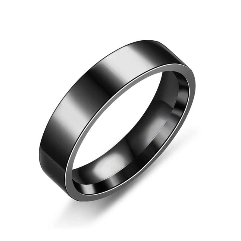 Leonardo stainless steel ring - VERSO QUALITY MATERIALS