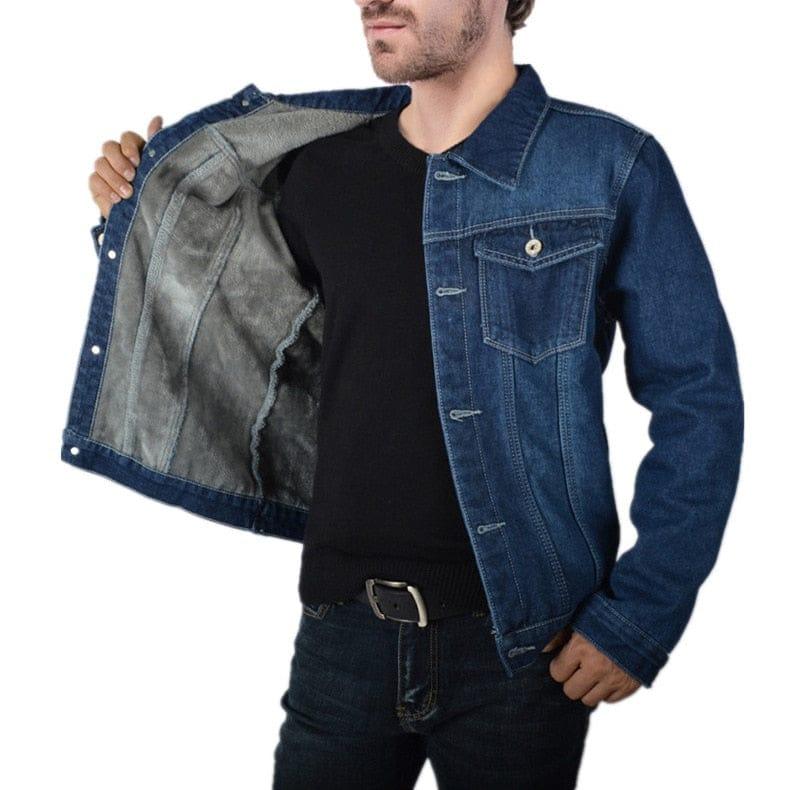 Lorenzo denim jacket (Plus sizes) - VERSO QUALITY MATERIALS