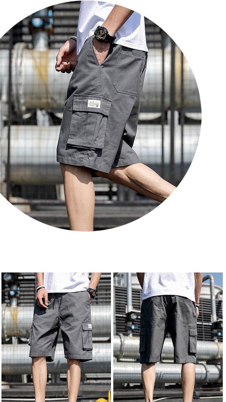 Luis cargo shorts (Plus sizes) versoqualitymaterials 