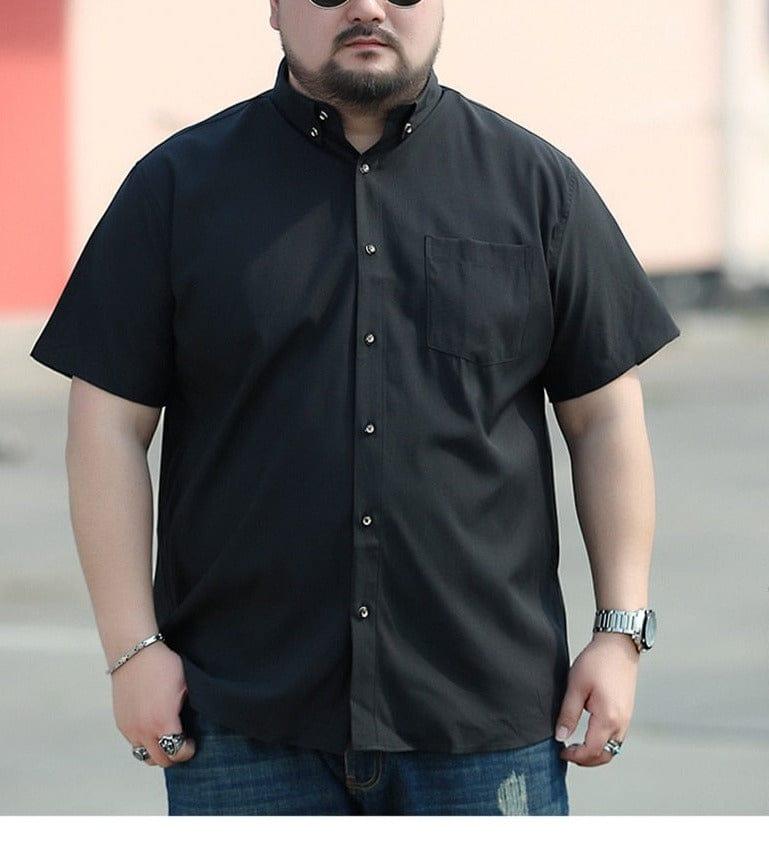 Luke button up shirt (Plus sizes) - VERSO QUALITY MATERIALS