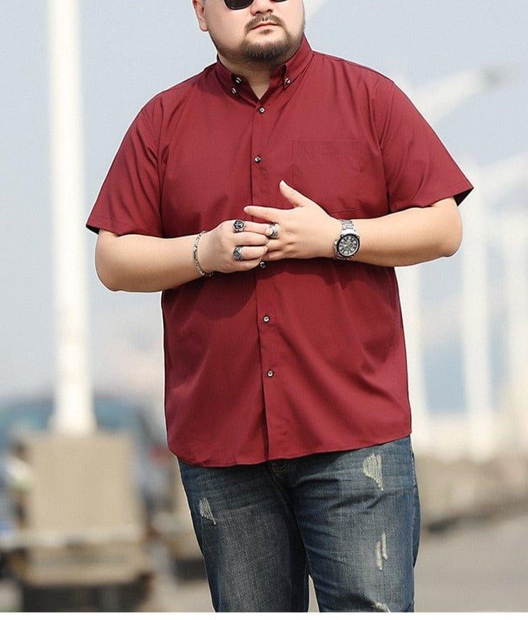 Luke button up shirt (Plus sizes) - VERSO QUALITY MATERIALS