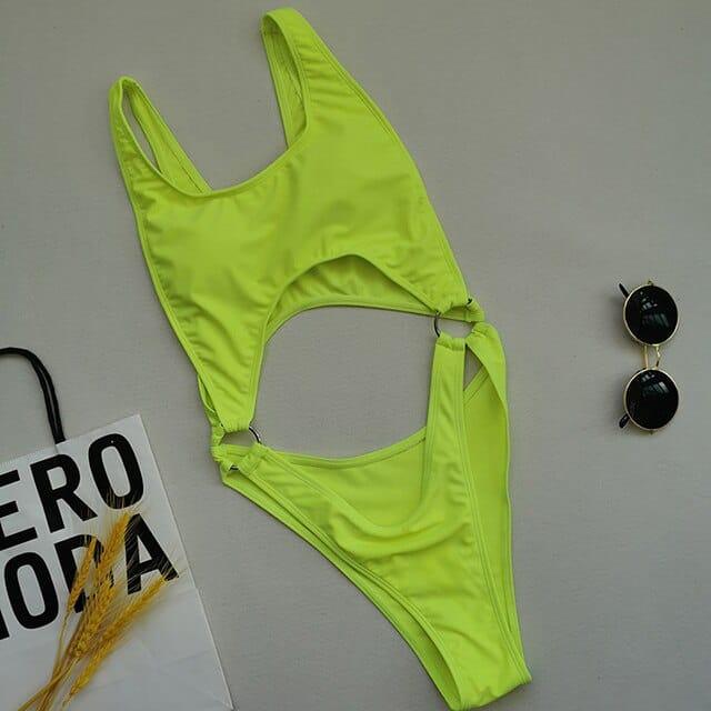 Madeline one piece swimsuit Verso Neon green S 