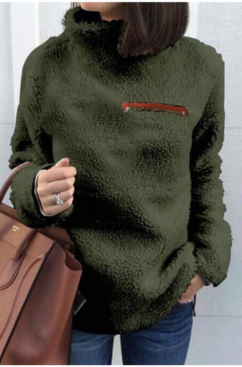 Maggie turtleneck sweater (Plus sizes) - VERSO QUALITY MATERIALS