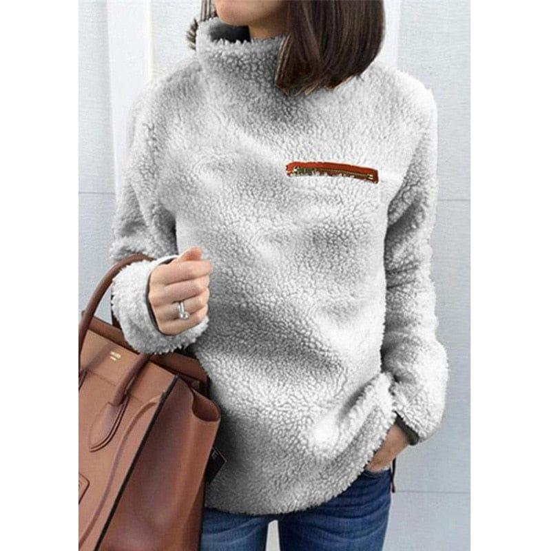 Maggie turtleneck sweater (Plus sizes) - VERSO QUALITY MATERIALS