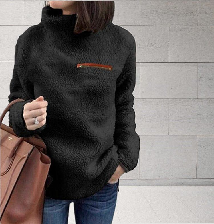 Maggie turtleneck sweater (Plus sizes) - VERSO QUALITY MATERIALS