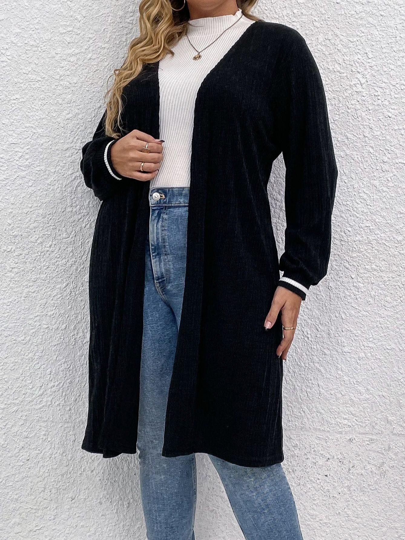 Malani oversized coat (Plus sizes) - VERSO QUALITY MATERIALS