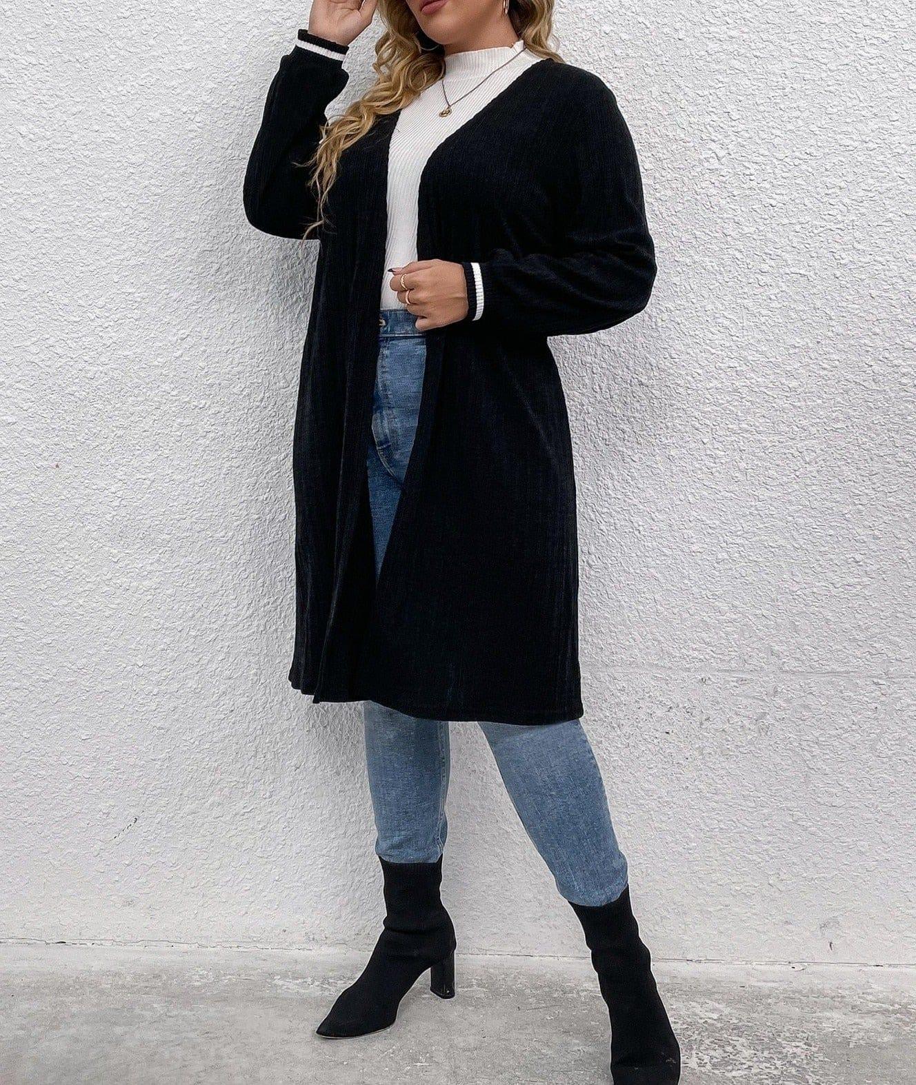 Malani oversized coat (Plus sizes) - VERSO QUALITY MATERIALS