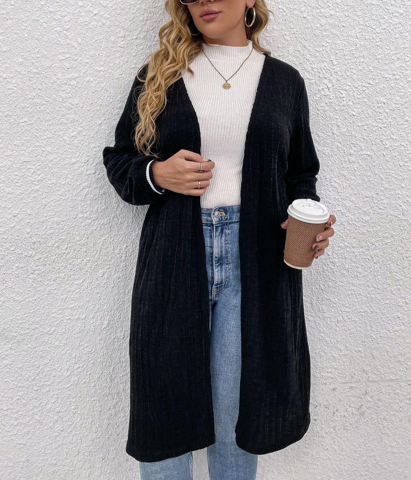 Malani oversized coat (Plus sizes) - VERSO QUALITY MATERIALS