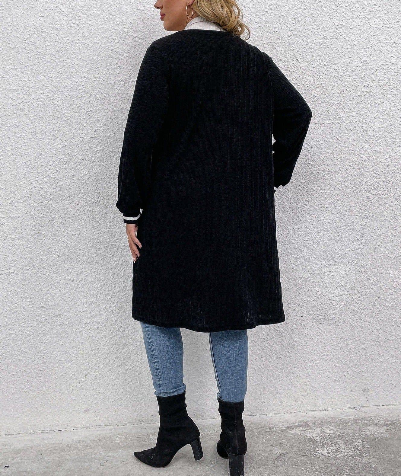 Malani oversized coat (Plus sizes) - VERSO QUALITY MATERIALS