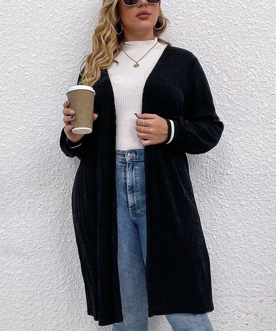 Malani oversized coat (Plus sizes) - VERSO QUALITY MATERIALS