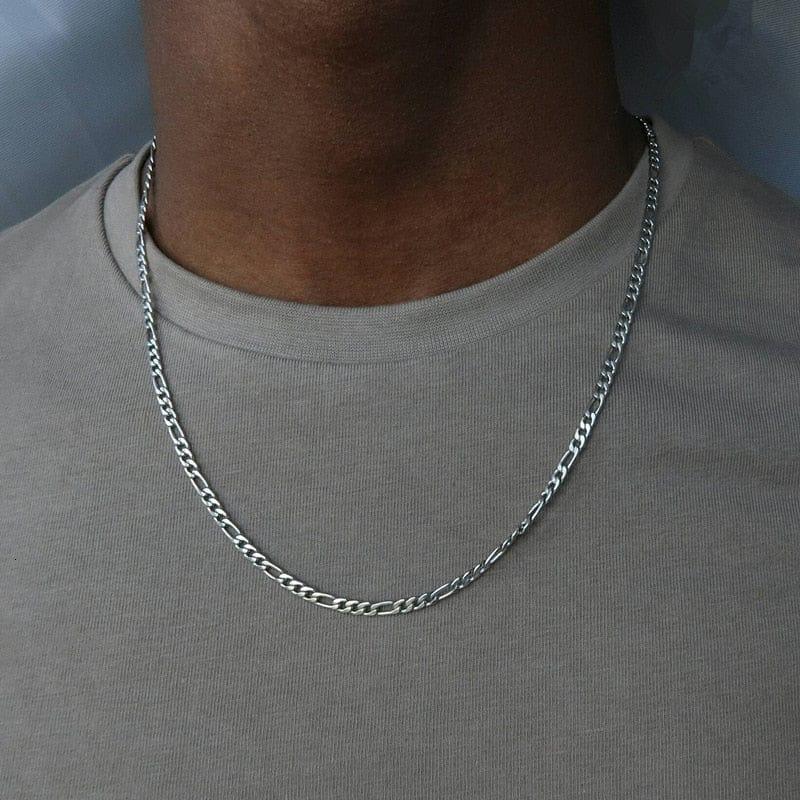 Mark stainless steel necklace - VERSO QUALITY MATERIALS