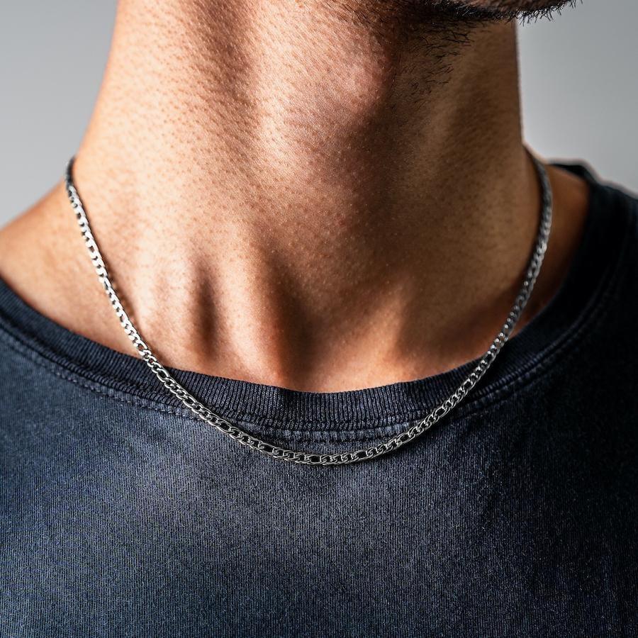 Mark stainless steel necklace - VERSO QUALITY MATERIALS