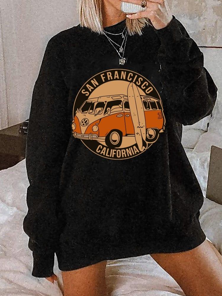 Mary oversized sweatshirt (Plus sizes) - VERSO QUALITY MATERIALS