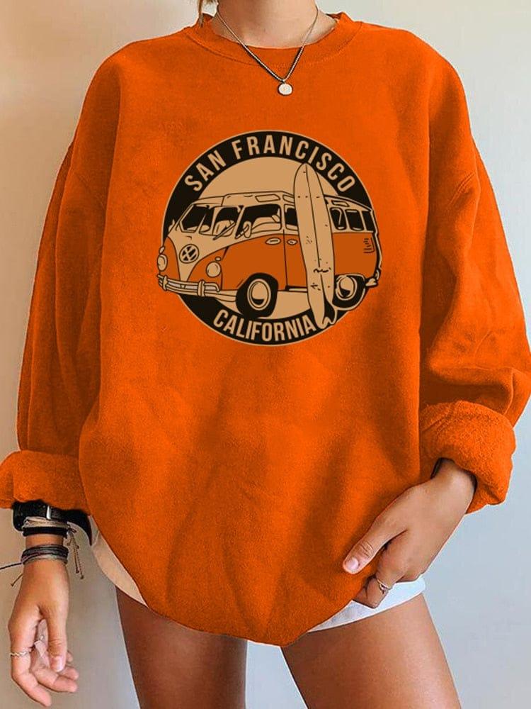 Mary oversized sweatshirt (Plus sizes) - VERSO QUALITY MATERIALS