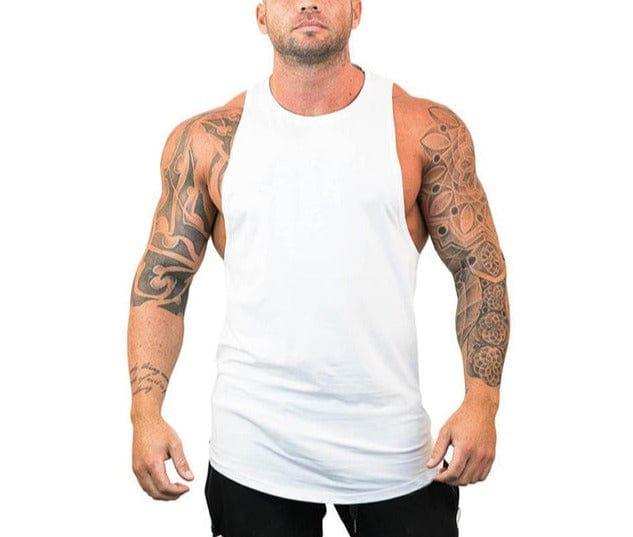 Mason Tank top (Plus sizes) Verso White - 1 M 