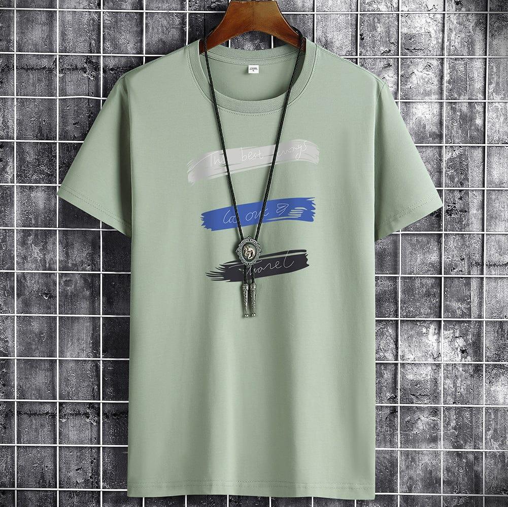 Mateo T-shirt (Plus sizes) Verso Army green 3XL 