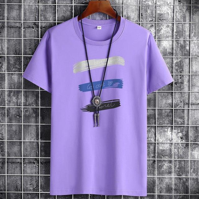 Mateo T-shirt (Plus sizes) Verso Lavender 5XL 