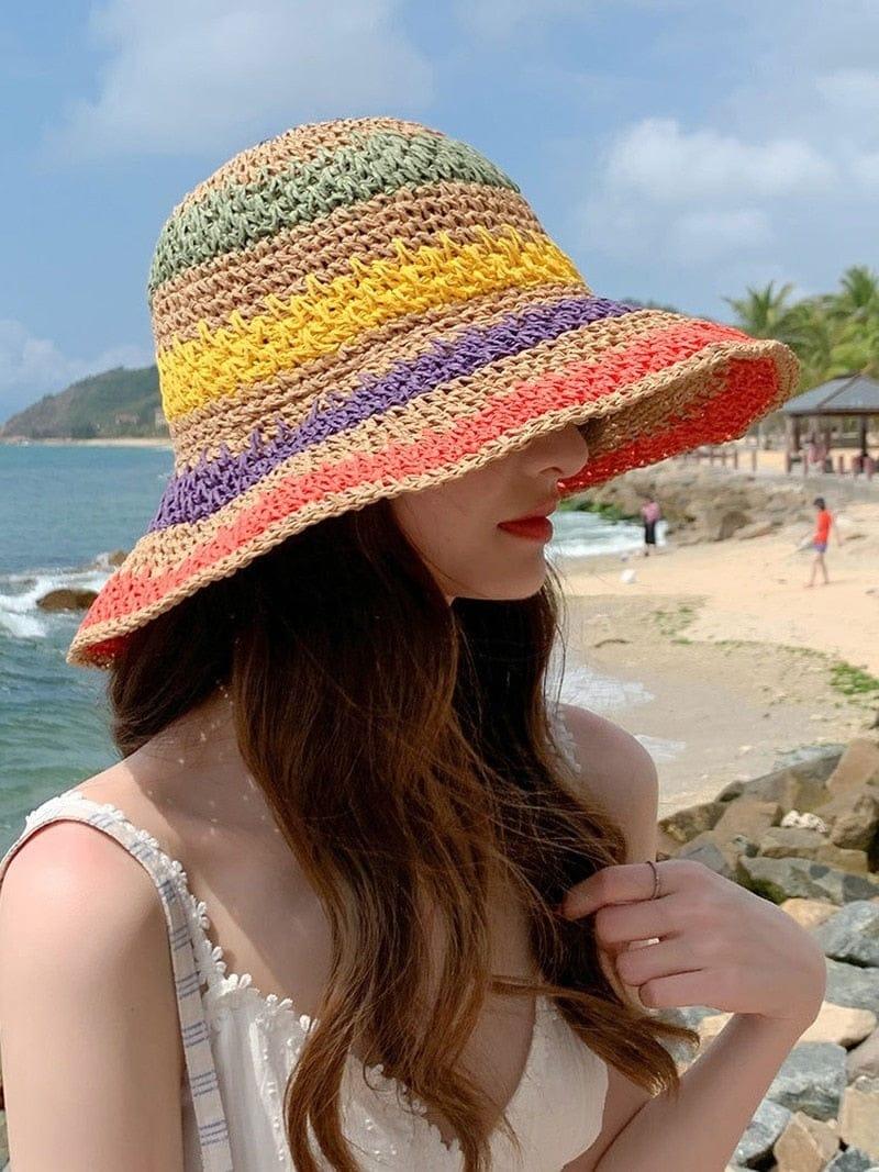 Maya straw hat - VERSO QUALITY MATERIALS