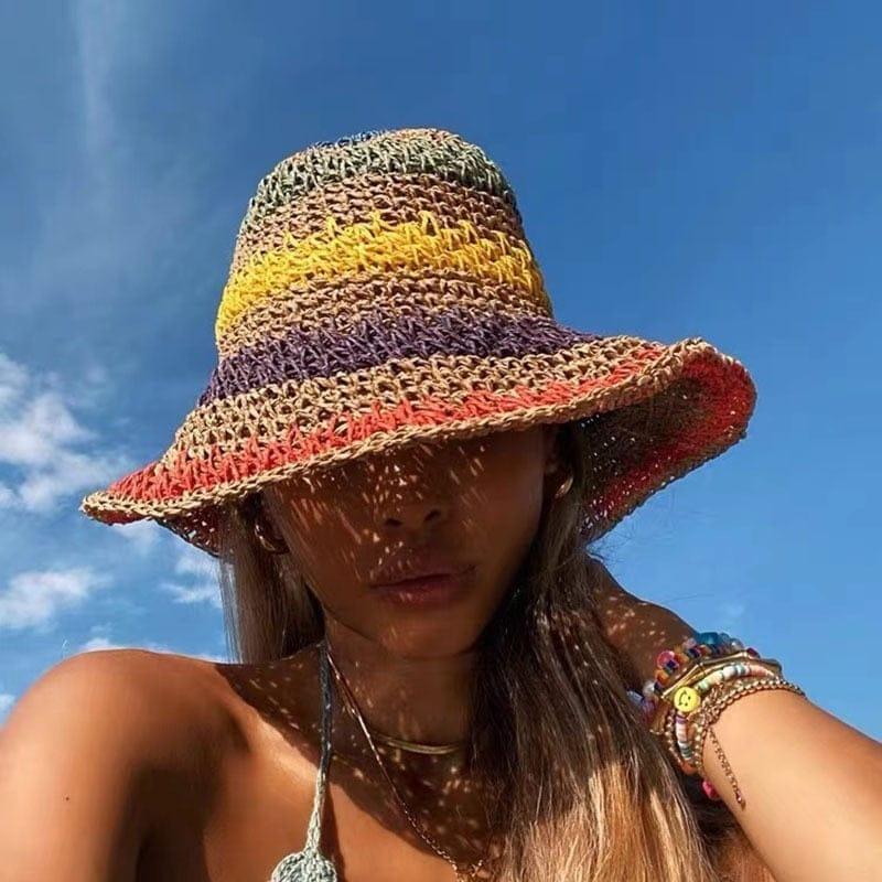 Maya straw hat - VERSO QUALITY MATERIALS