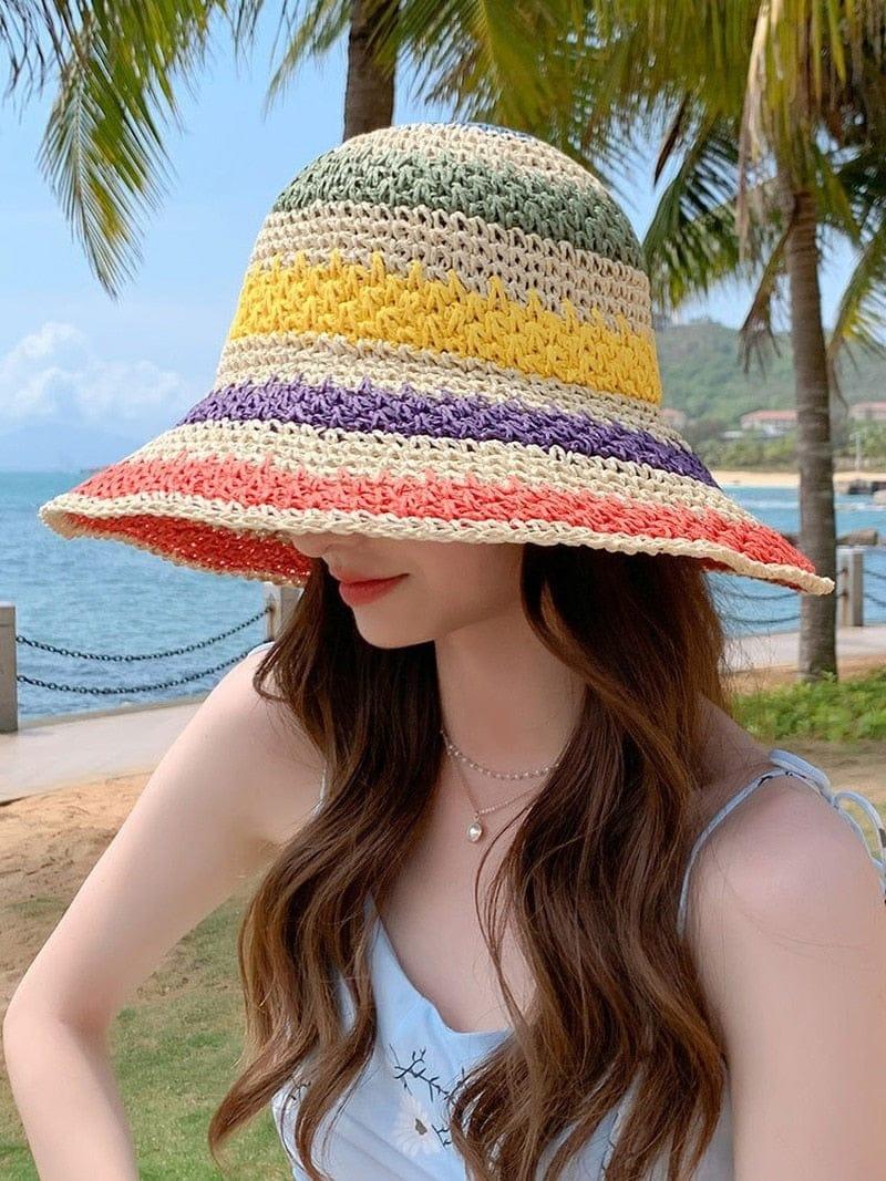 Maya straw hat - VERSO QUALITY MATERIALS