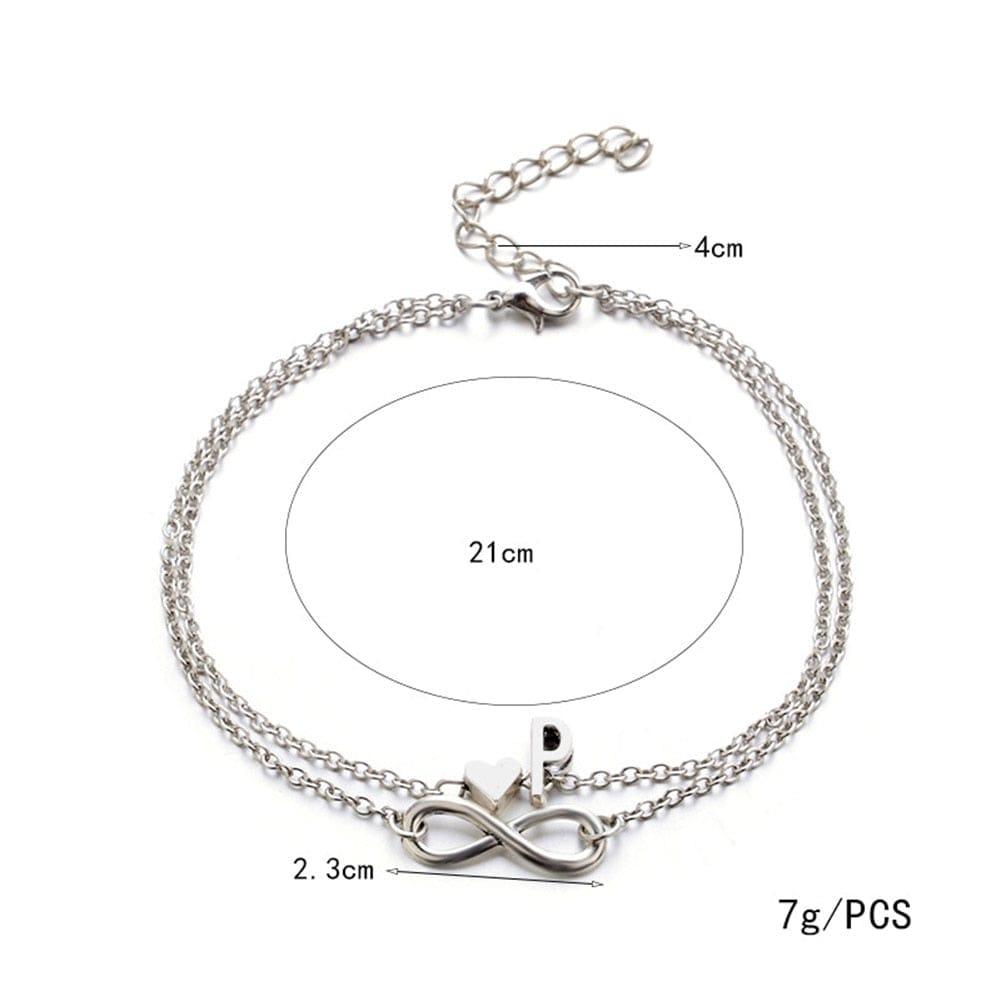 Mckenzie letters bracelet - VERSO QUALITY MATERIALS