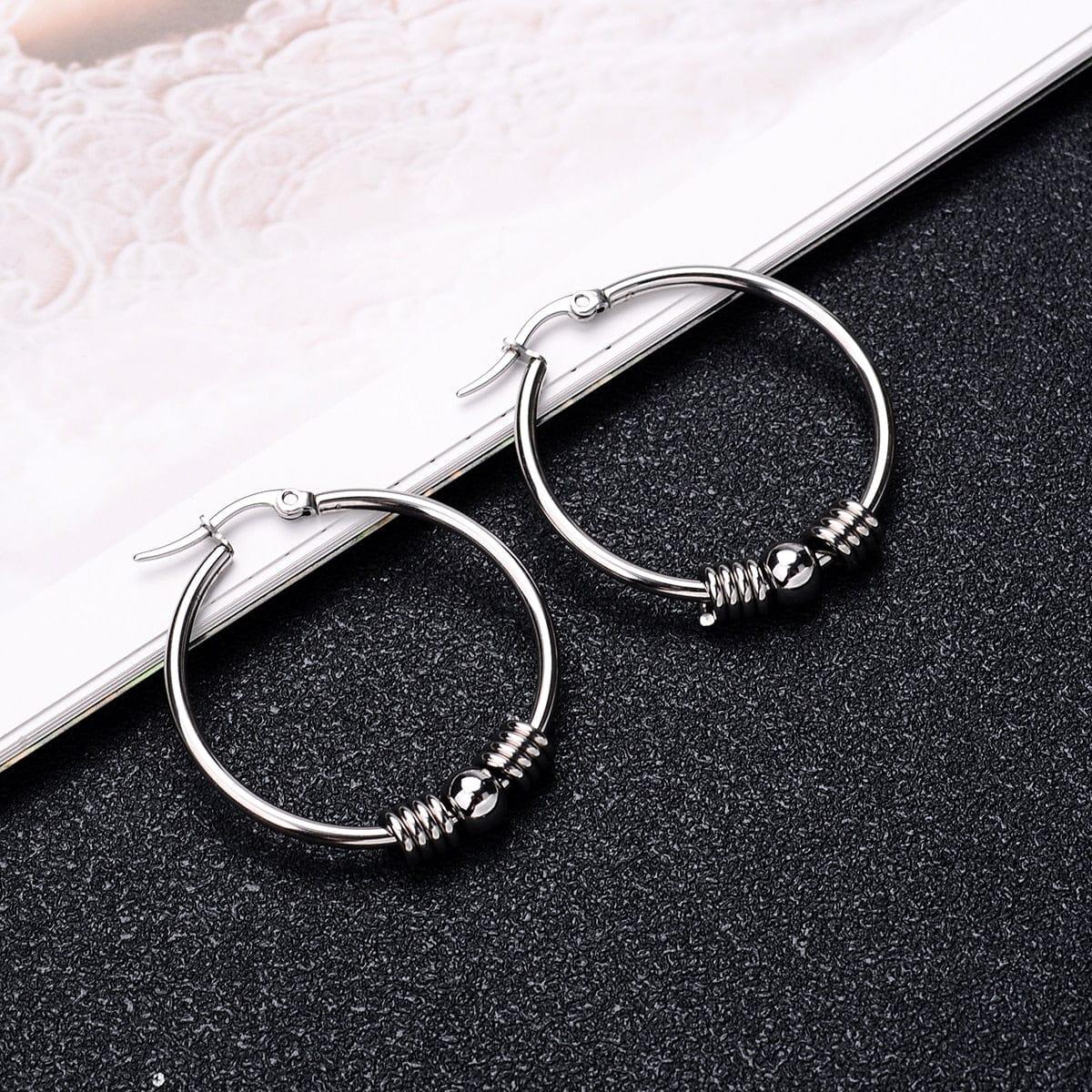 Megan stainless steel earring - VERSO QUALITY MATERIALS