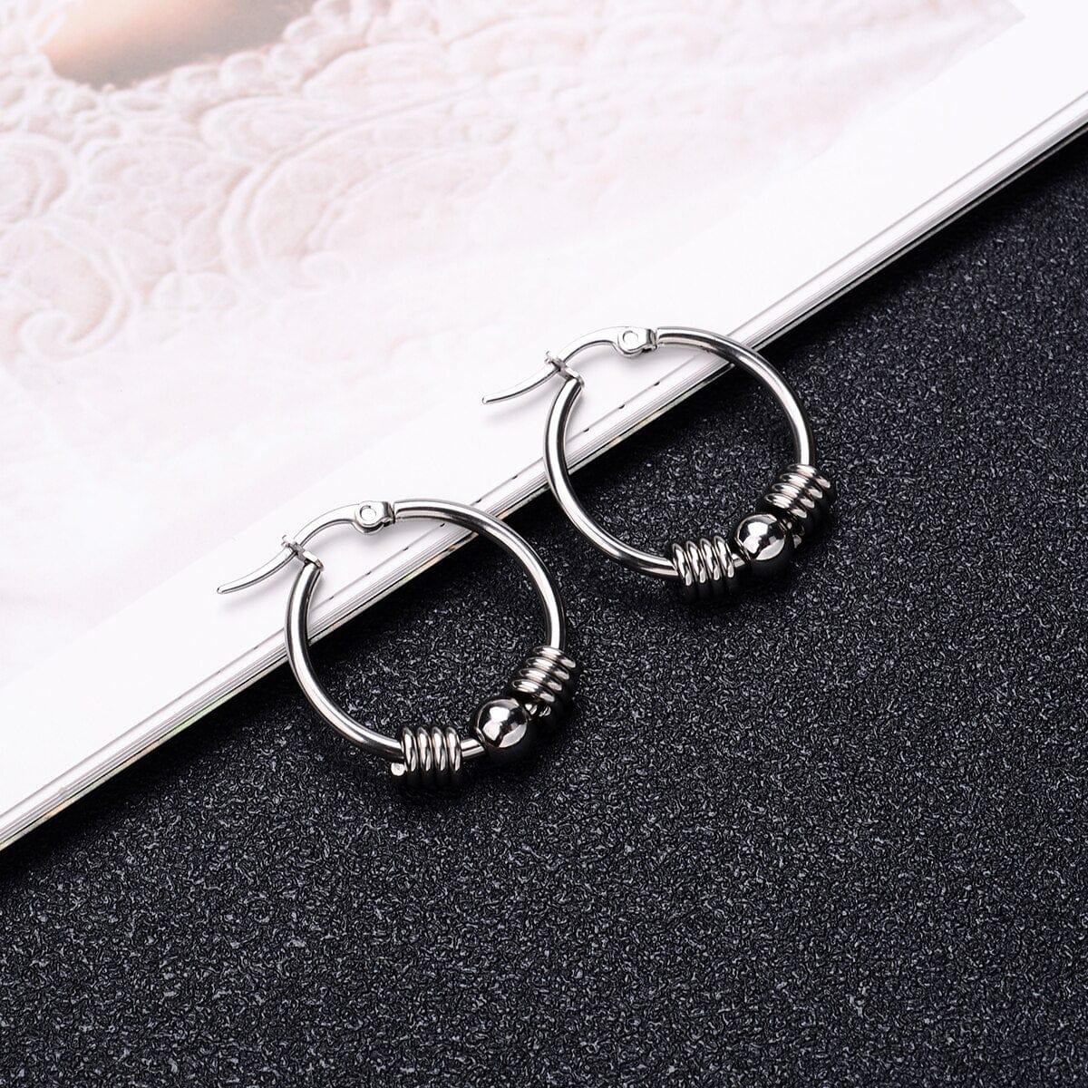 Megan stainless steel earring - VERSO QUALITY MATERIALS