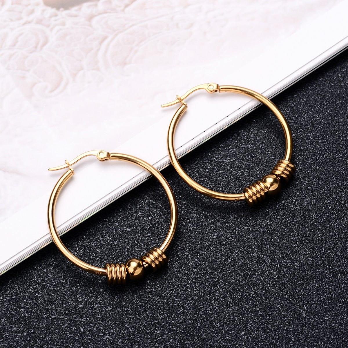 Megan stainless steel earring - VERSO QUALITY MATERIALS