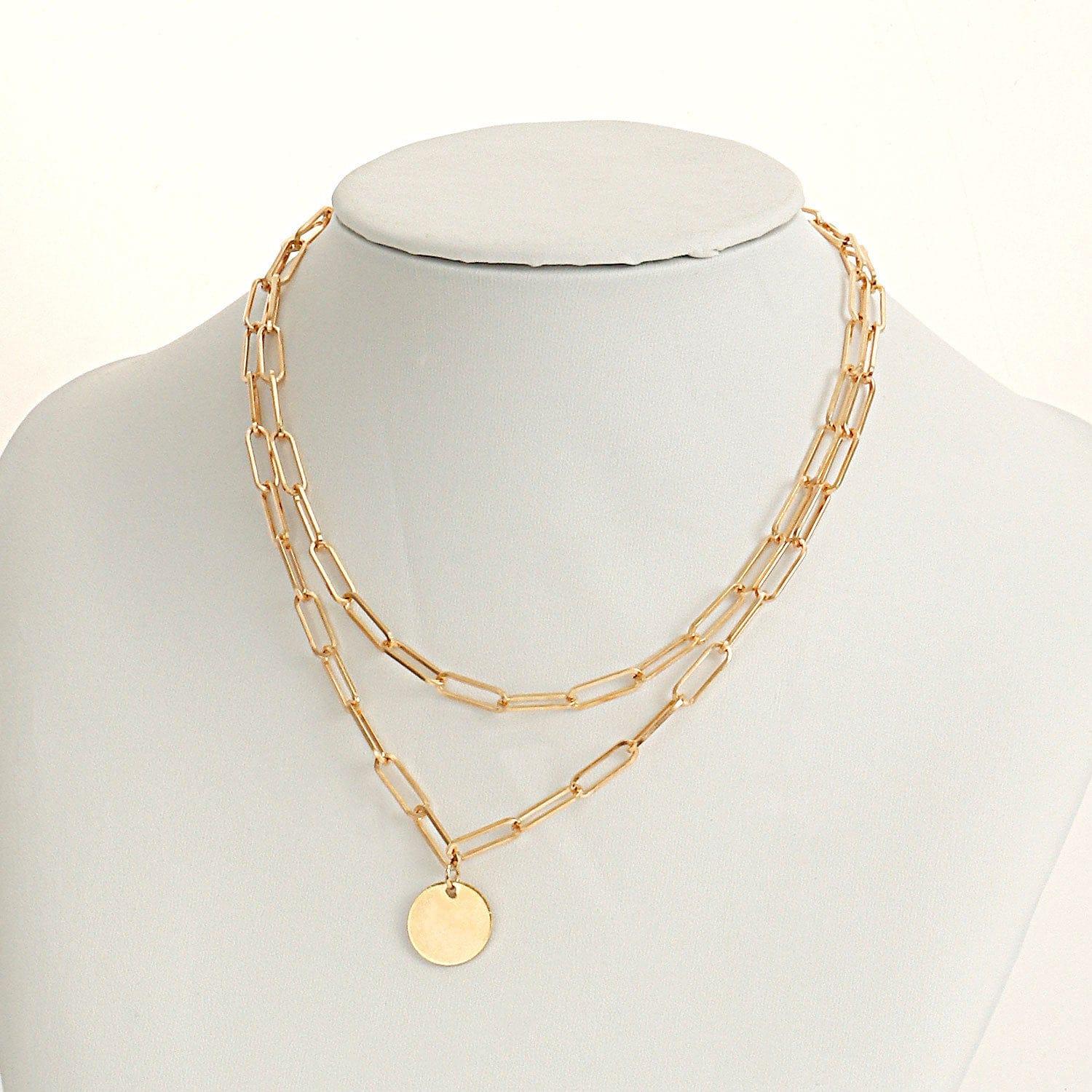 Mia layered necklace - VERSO QUALITY MATERIALS